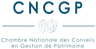 Logo de la CNCGP, Chambre Nationale des Conseils en Gestion de Patrimoine